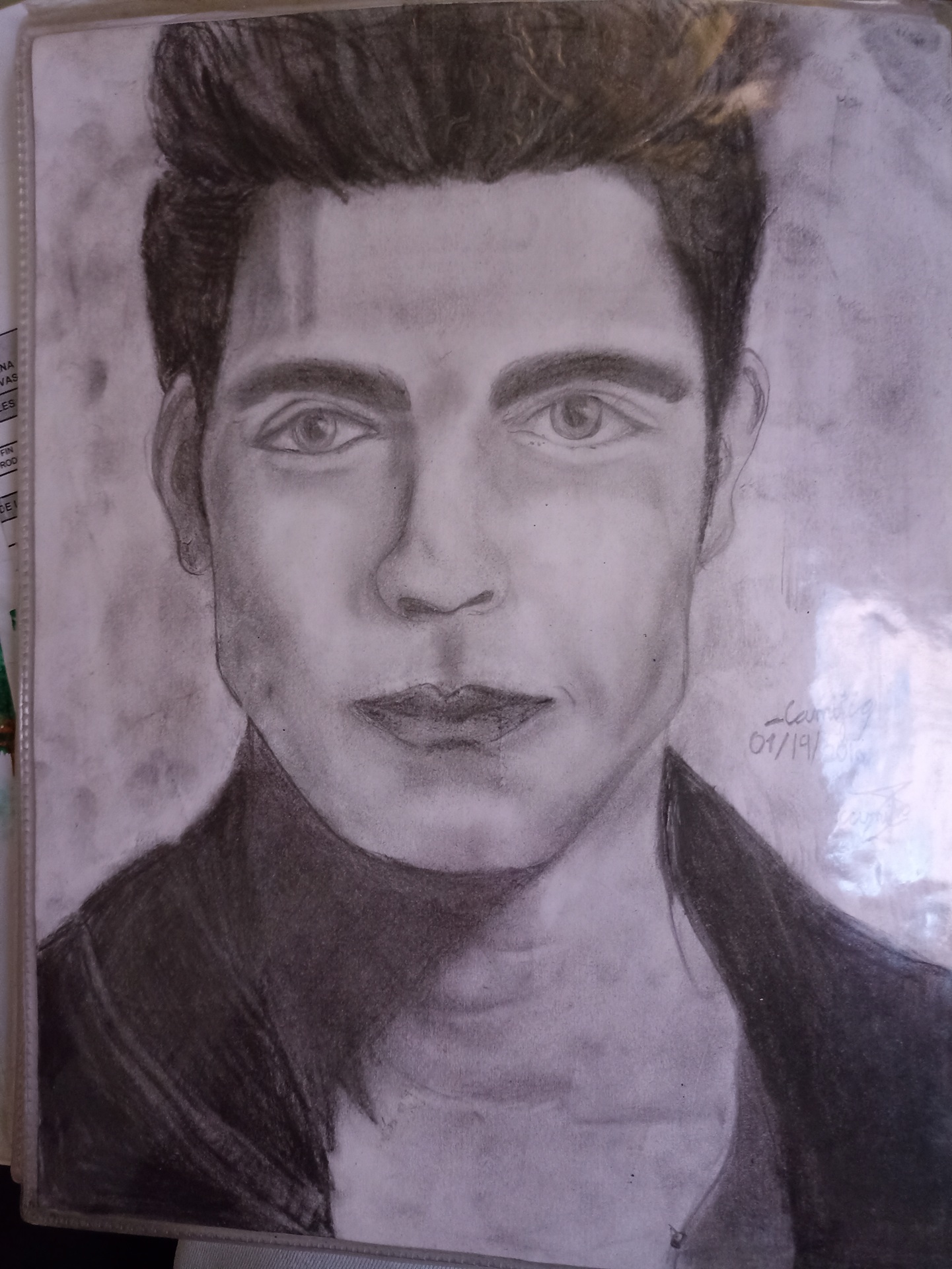 Ilustración hecha con lápiz